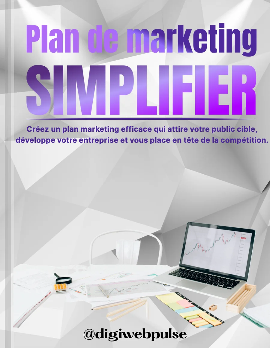 Couverture de Plan de marketing simplifier